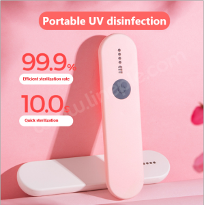 Mini Portable Ultraviolet Disinfection Lamp UVC Sterilization Stick LED Sterilization Deep Purple Light Sterilization Lamp Handheld Sterilizer