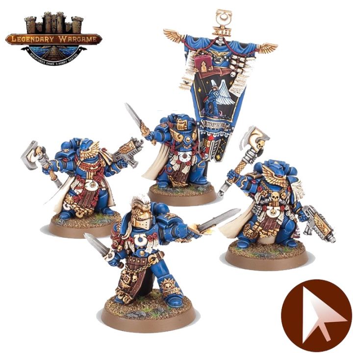 Miniature Ultramarines Space Marines Ultramarine Victrix Honour Guard ...