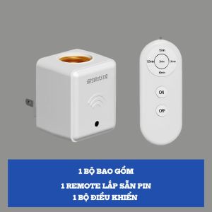 Đui Đèn E27 Thông Minh – Tắt Mở Từ Xa Hẹn Giờ 5 Cấp Độ Tiện Lợi Cho Mọi Nhà k84
