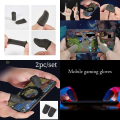 Anti-Sweat Gaming Thumb Finger Cover 2pcs (1 Pair) Wasp Feelers Finger Sleeves for PUBG Mobile Gaming with Sensitive Touch and Thin Breathable Material Professional Fingertips Sleeve. 