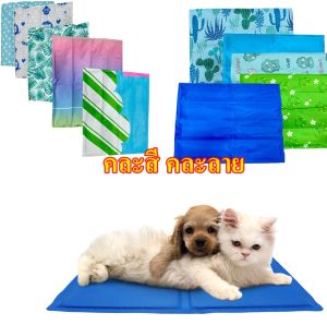 Deemar Pet Cool mat แผ่นเจลเย็น ที่นอนเย็น เบาะนอนเย็น สำหรับสุนัขและแมว A0004 90*50 (L)