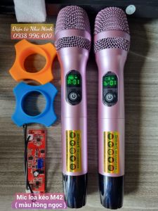 Mic Loa Kéo M42 HP  cao cấp chống hú cao âm Thanh chất lượng