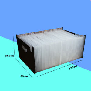 DUKEEN 13/24/37/48 Pockets Expanding File Folder A4 Organizer Portable Business File Office Supplies Document Holder