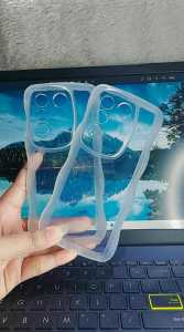 Softcase Gelombang Bening ( VIVO V27E ) Clear Case Casing Handphone - PGC SHOP