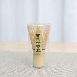 PURETEN 80 Fringe Useful Matcha Green Tea Japanese Tea Set Bamboo Brush Matcha Tea Powder Whisk Bamboo Accessories Matcha Tea Tools