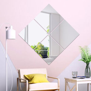 DIY self-adhesive acrylic soft mirror wall sticker HD floor-to-ceiling full-body dressing makeup mirror various styles special-shaped personality fashion wall wall decoration wall stickers bedroom dormitory bathroom