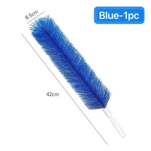 Flexible soft bristle fan dust brush crevice dust brush