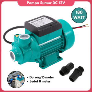Pompa Air DC 12V Pompa Kebun Hemat Listrik Pompa Sumur Ladang Pertanian Tenaga Aki Panel Surya Pompa Tenaga Matahari