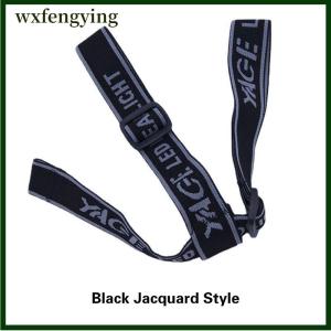 wxfengying Phổ đầu ban nhạc vành đai cho Led Đèn Pha Xe Đạp ánh sáng phía trước đèn có thể điều chỉnh dây đeo độ đàn hồi cao phía trước đàn hồi Headband mới