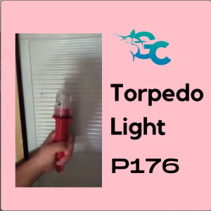 GoodCatch GC Torpedo Light (2 Color Bulb- Red & Green)