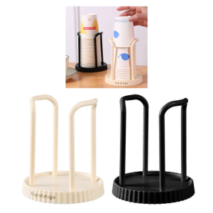 Disposables Cups Organiser Rack Practical Cup Stand Desktop Cups Dispenser Cup Picker Multipurpose Paper Cup Holder