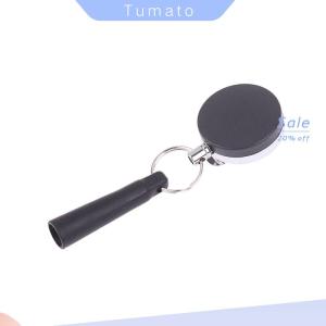 Tumato Camping Heavy Duty Retractable Pen Cap Pull Keychain Holder Reel Carpenter Pencils Anti Lost Rope Key Ring Chain Belt Clip