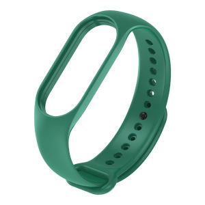 CoAce 5PCS Xiaomi Original Strap Smart Accessories for Mi Band 4 3 Original Wrist Band Bracelet Mi band 3 4 5 6 7 Replacement Strap Double Color Soft TPU Strap Wrist Strap Band Wriststrap