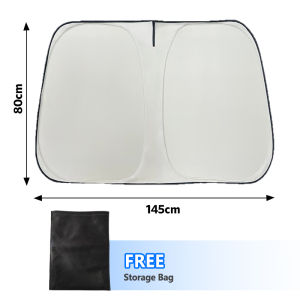 Universal Summer Thermal Insulation Sun Protection Parasol UV Ray Sun Shade Ice Silk Sun Protection and Heat Insulation Front Sunshade Cover汽车遮阳伞罩