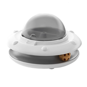 Auto Regulating Cats Exercise Wheel Slow Release Dispensing Device with Multiple Motion Models