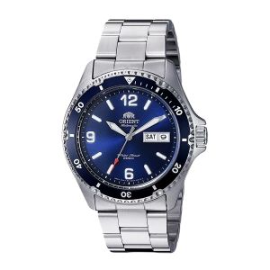 Đồng hồ cơ Orient Mako FAA0200 nam thiết kế thể thao chuyên bơi lặn chống nước 20 ATM kim dạ quang vòng Benzel bấm giờ máy Automatic dự trữ năng lượng 40h tích cót tự động và lên cót tay dây thép đeo tay cao cấp chính hãng