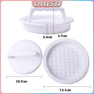 Round Burger Metal Mould Hamburger Patties Maker Grill Press Cooking Tool