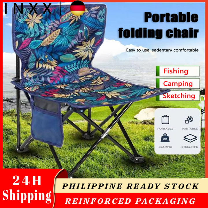Camping Foldable Chair Heavy Duty Arm Chair Outdoor and Indoor Use