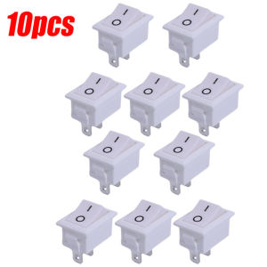 10 chiếc nút bật tắt xe máy 2 chân Bộ phận chuyển đổi chuyển nguồn xe máy loại 2 xuồng cao tốc công tắc gắn trong hộ gia đình 3A 250V kcd11