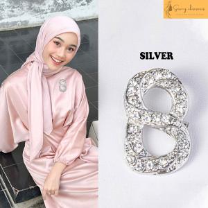Bros Button / Hijab / Jilbab / Pashmina / Blazer / Krudung / Bros Peniti (3100)