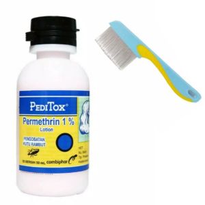Paket Peditox + Serit Plastik - Mengatasi Kutu Rambut Ampuh BISA COD
