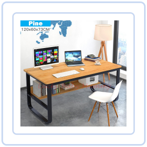 【COZYCASA】【U Frame Computer Table】Study Table / Computer Desk with Shelf Multiple Sizes Available