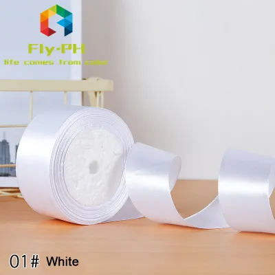 FLY|PFly.PH | 25Yards/22m/Roll 4cm ribbon satin ribbon decorative ribbon gift packaging Ribbon roll