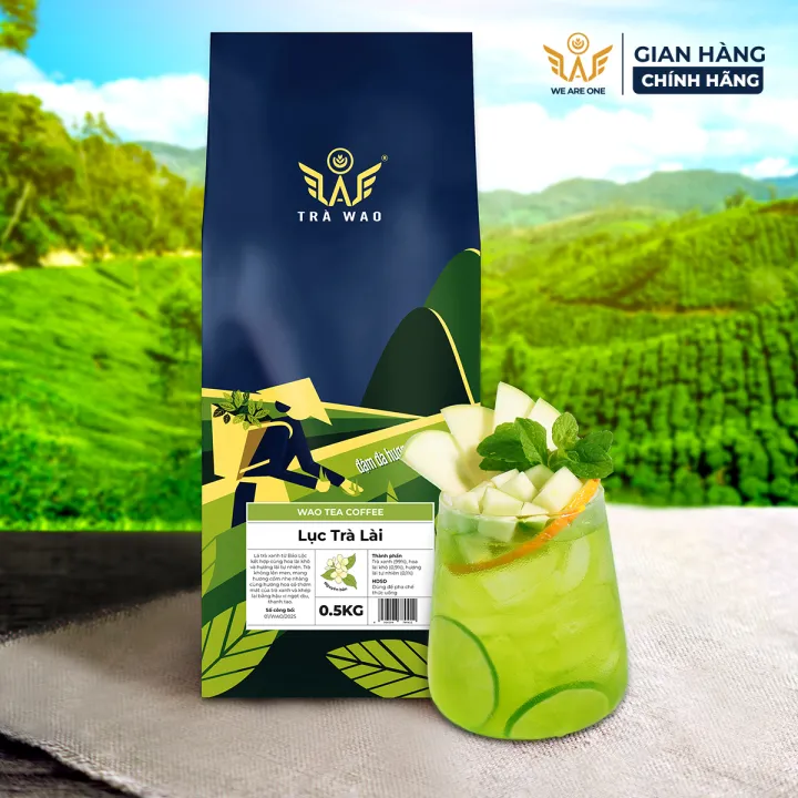 LỤC TRÀ LÀI NGUYÊN BẢN WAO (0,5kg) hậu vị ngọt nhẹ, tinh tế