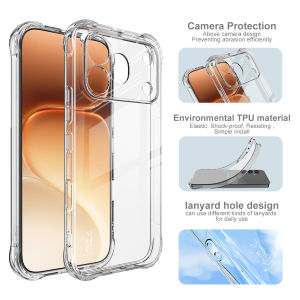 Ốp lưng mềm Cho Honor 600 Pro Lite Smart 600E 5G Toàn Cầu Trong Suốt Chống Vàng Túi Khí CA0002