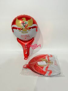Bando Foil Balon MERAH PUTIH /Bando Balloon / bando DIRGAHAYU RI Balon HUT RI 17 AGUSTUS