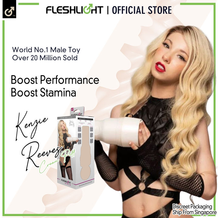kenzie reeves sex toys Fleshlight® Kenzie Reeves Cupcake Masturbator