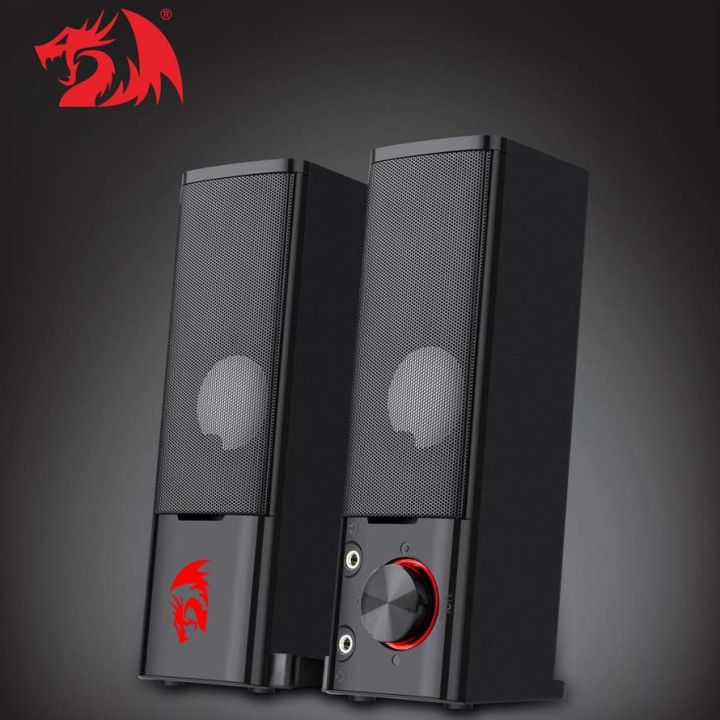 Redragon GS550 Orpheus PC Gaming Speakers, 2.0 Channel Stereo Desktop
