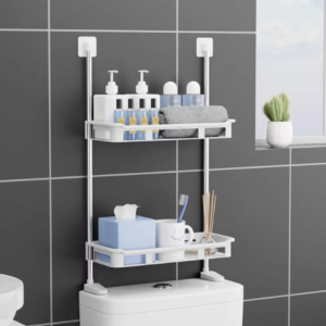 Wall Mounted Storage Rack Toilet Washbasin Simple Storages Shelf Kitchen Storage Rack Multiscenario Available Multipurpose Organizer Plastic Shelves