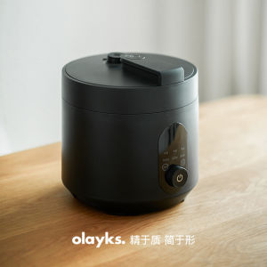 Olayks Electric Pressure Cooker Household Small Rice Cooker  3L Electric Cooker Multifunctional Electric Cooking Pot Smart stew pot High Pressure Cooker hot pot Rice Cooker 2-3 People gift Multifunction cooking pot