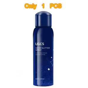 150ML Night club party glitter spray for Body Hair Clothes Dating Shiny Spray  Party Glitter Spray