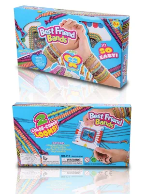 Magic Kids Craft Kit for Designing and Making Friendship Bracelet DIY Bracelet Making Birthday Gift Charm for Kids