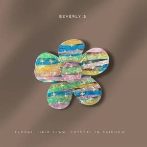 Quality Hair Claw : Flower Hair Claw Hair Clip : กิ๊ฟหนีบผมทรงดอกไม้ จากแบรนด์ Beverlys