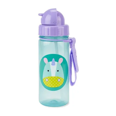 Skip Hop Zoo Straw Bottle 13Oz Unicorn
