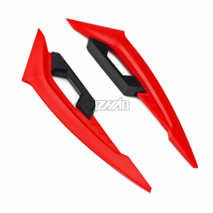 Universal Motorcycle Winglet Motorbike Scooter Wings Wind Knife Body Sticker Decorative Accessories