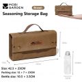 Mobi Garden Condiments Bottle Canvas Storage Bag Set Seasoning Portable Ultralight Outdoor Camping Picnic Kitchen Utensil Sauce 10pcs Mini Canister Container Hanging Convenient Mobigarden. 