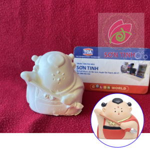 Tô Tượng Thạch Cao Nhân Vật Tây Du Kí Tôn Ngộ Không Béo Ú (Không Kèm Màu Cọ)