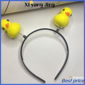 XYJ Flash Sale Home Phim Hoạt Hình Dễ Thương Nhỏ Màu Vàng Vịt Headband Headdress Trang Điểm Tóc Mỏng Hoop Rửa Mặt Hairband Cho Phụ Nữ Cô Gái Phụ Kiện Tóc