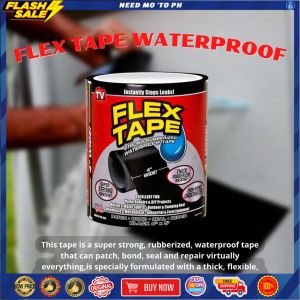 Original Flex Tape Flex Tape Seal Waterproof Seal Pangtapal ng bubong Rubberized Patch Super Glue Ad