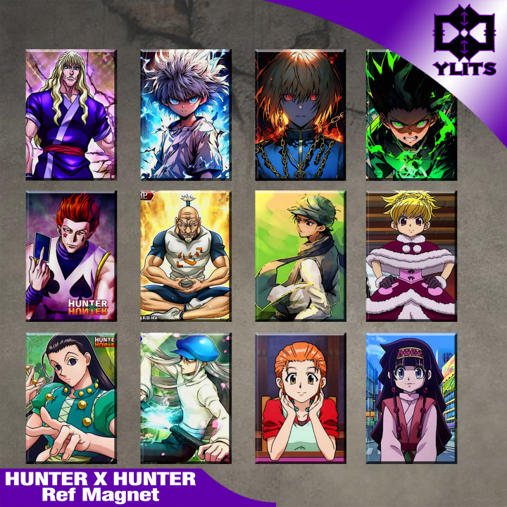 Hunter X Hunter Ref Magnet Love with These HD Fridge Magnets! Hd