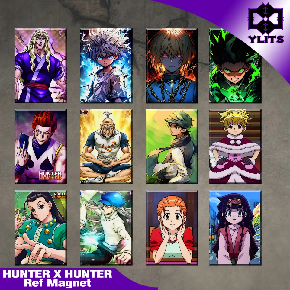 Hunter X Hunter Ref Magnet Love with These HD Fridge Magnets! Hd