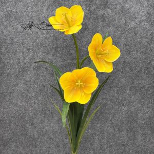 5-10 Cành Tulip Nở 3b Cao Su Hàng Nhập Hoa Nở 12cm Trang Trí Nhà Cửa Sự Kiện. Hoa Lụa LyLy Decor