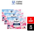 (Livestream) - Giấy Thơm Comfort Hương Mẫu Đơn Và Hoa Hồng Ohara 40 tờ/hộp, Dành Cho Máy Sấy Quần Áo, Tủ Đồ. 