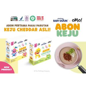 Omo Abon Ayam Keju / Abon Sapi Keju 50 gr