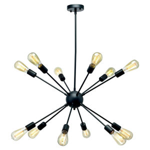 YHLAMP Nordic Chandelier Ceiling Lights: Modern Design E27 Bulb With Rotatable Adjustment Luxury For Bar Dining Room Living Room Satellite Chandeliers