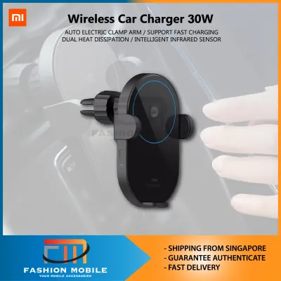 Xiaomi 30W Wireless Car Charger Holder Fast Charging 30W Max Mobile Phone Holder for Wireless Charging